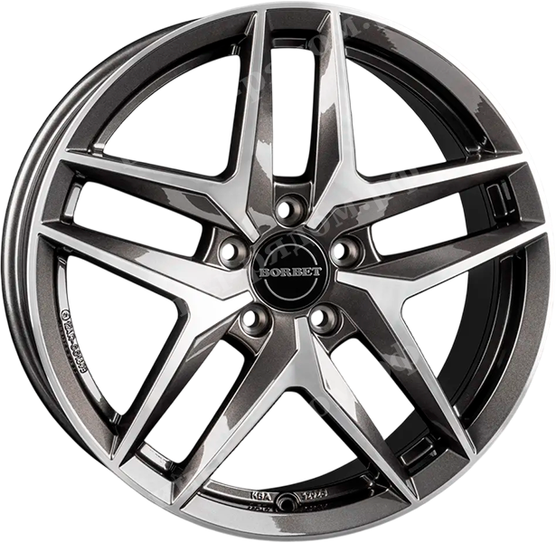 Mistral anthracite polished glossy 
