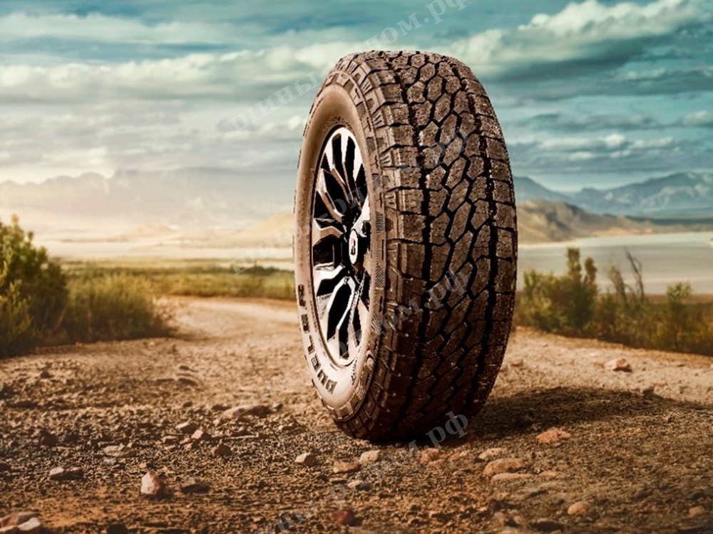 Покрышка в грязи. Легковые шины Bridgestone Dueler All Terrain A/T002 225/65R17