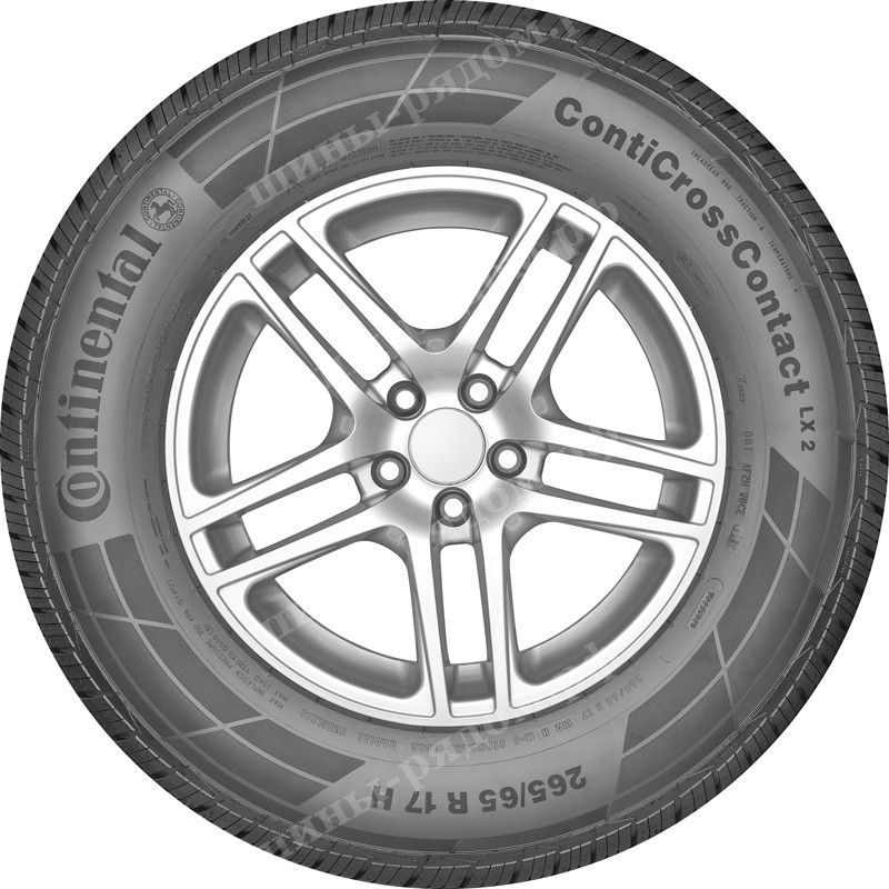 боковина. Легковые шины Continental CrossContact LX2 215/50R17