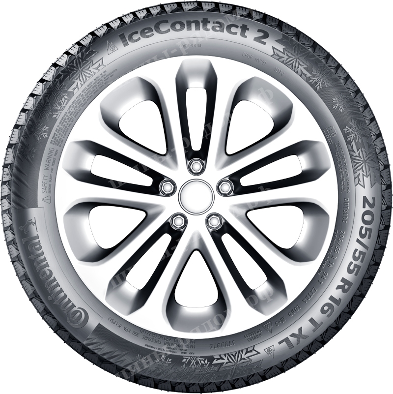боковина (для легковых авто). Легковые шины Continental IceContact 2 215/50R17