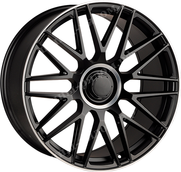 Matt Black Machined Lip 