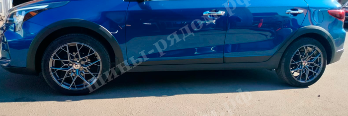 HMD 1295 + Kia Rio X-Line. 