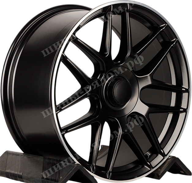 Matt Black Machined Lip 