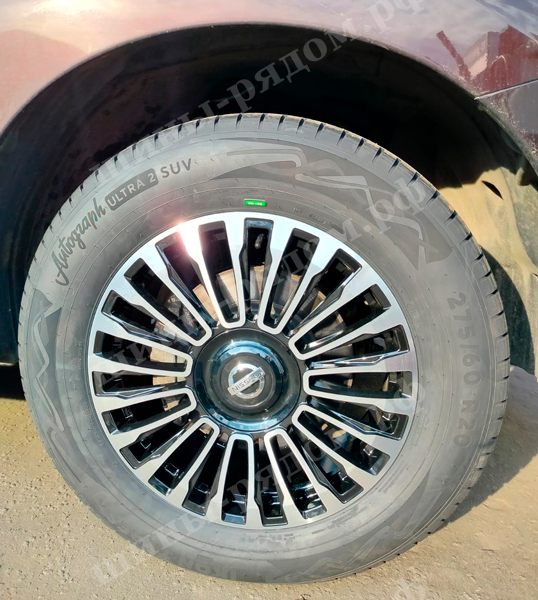 Lizardo xh593 + Ikon Autograph Ultra 2 + Nissan Patrol 