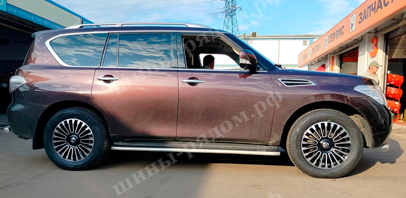 Lizardo xh593 + Ikon Autograph Ultra 2 + Nissan Patrol 