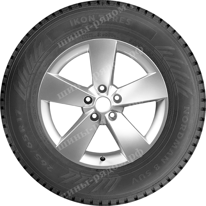 боковая сторона в SUV исполнении. Легковые шины Ikon Tyres Character Ice 8 245/75R16