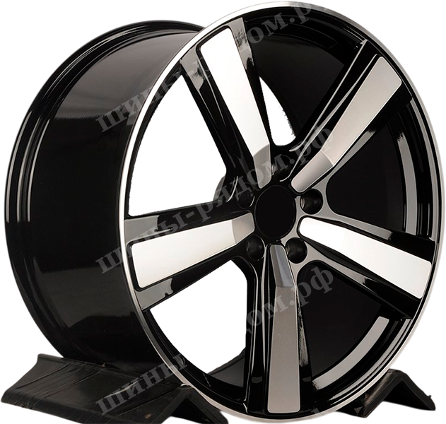 Black Machined Face 