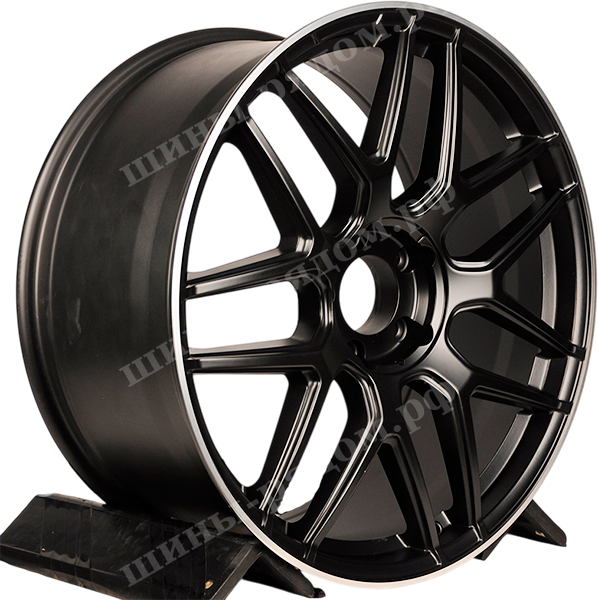 Satin Black Machined Lip 