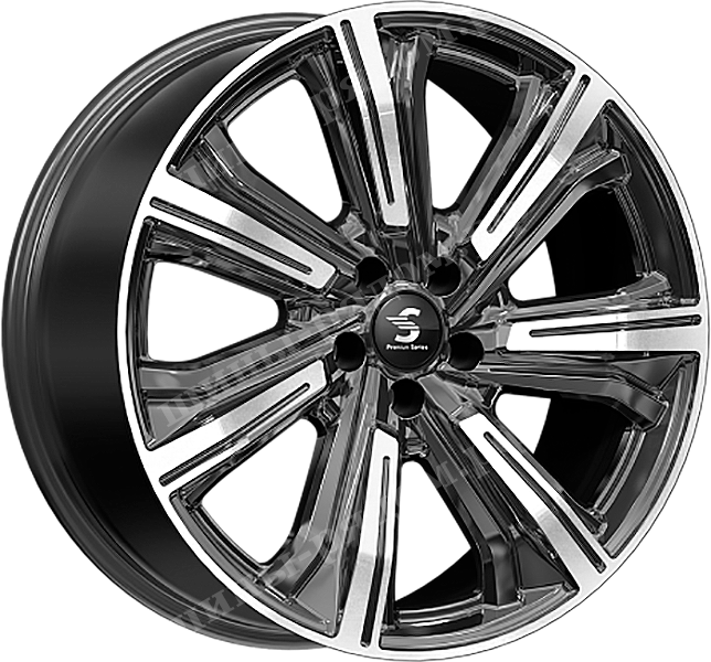 Цвет Diamond Black Gris 