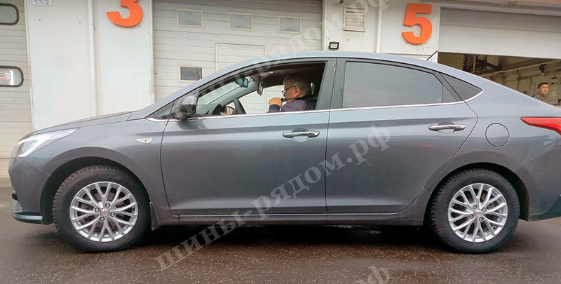 K&K (КиК) КС782 + Ikon Tyres Character Ice 8 + Hyundai Solaris 