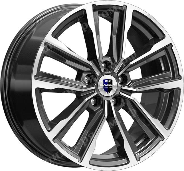 Колесные диски K&K (КиК) Лацио R17