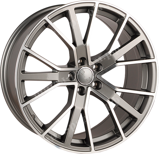 Satin Gunmetal Machined Face. 