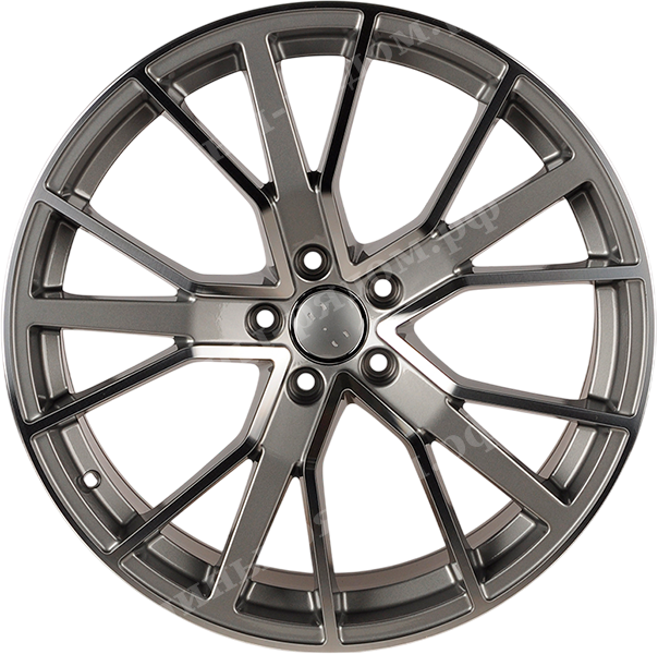 Satin Gunmetal Machined Face. 