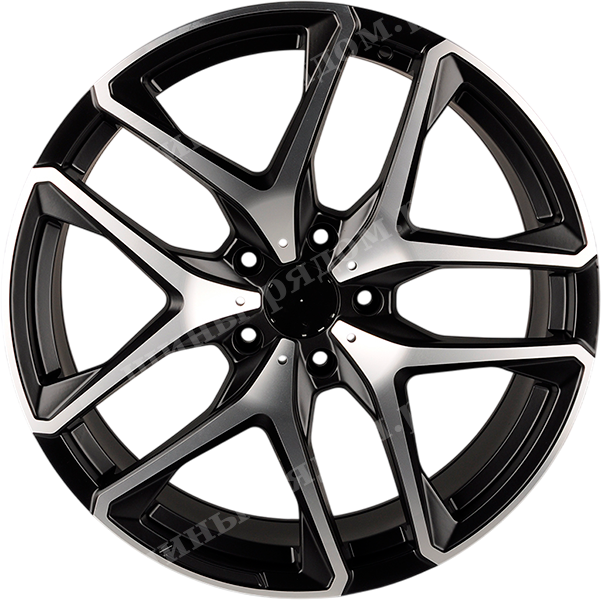 Matt Black Machined Face. 