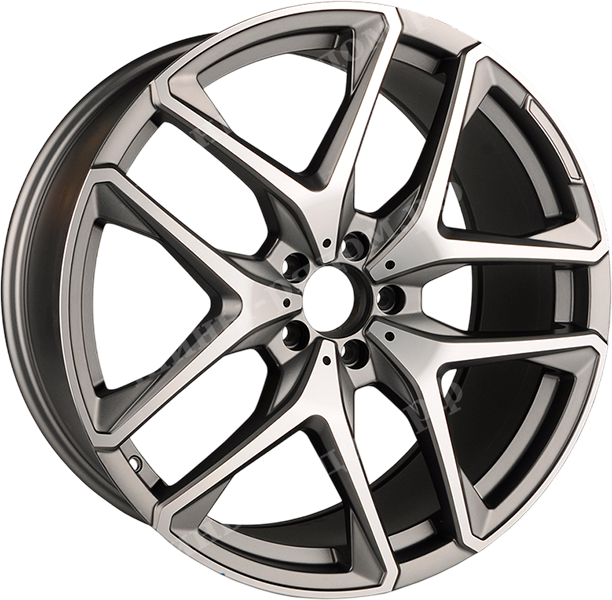 Matt Grafit with Machined Face. 