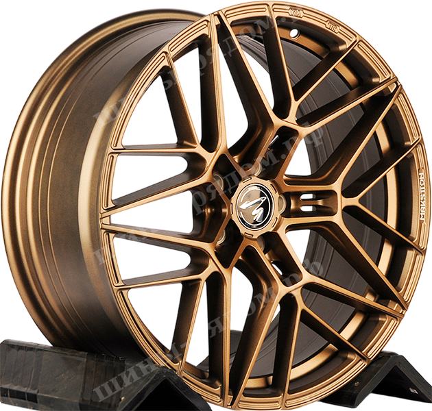 Matte Bronze with Milling. 