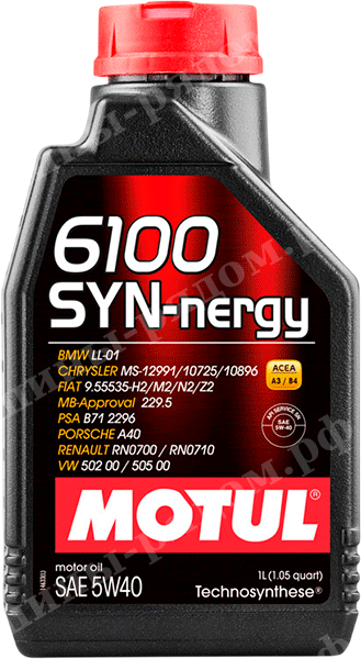 Моторное масло Motul 6100 Syn-Nergy /R