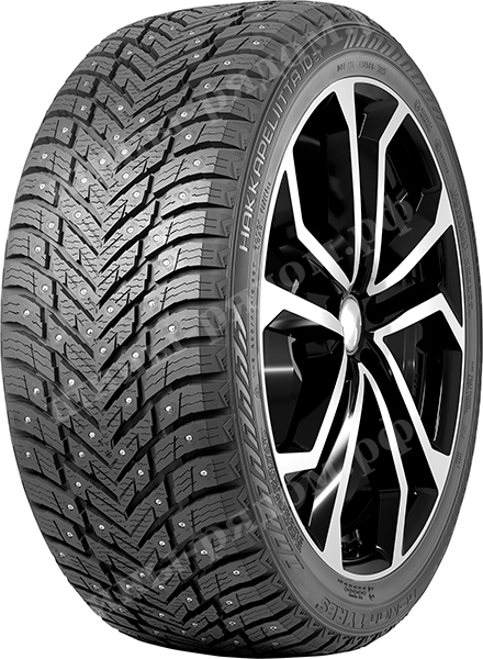 На колесном диске 