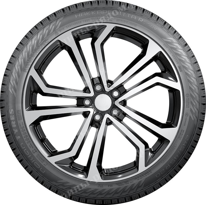 Покрышка собрана на диск 