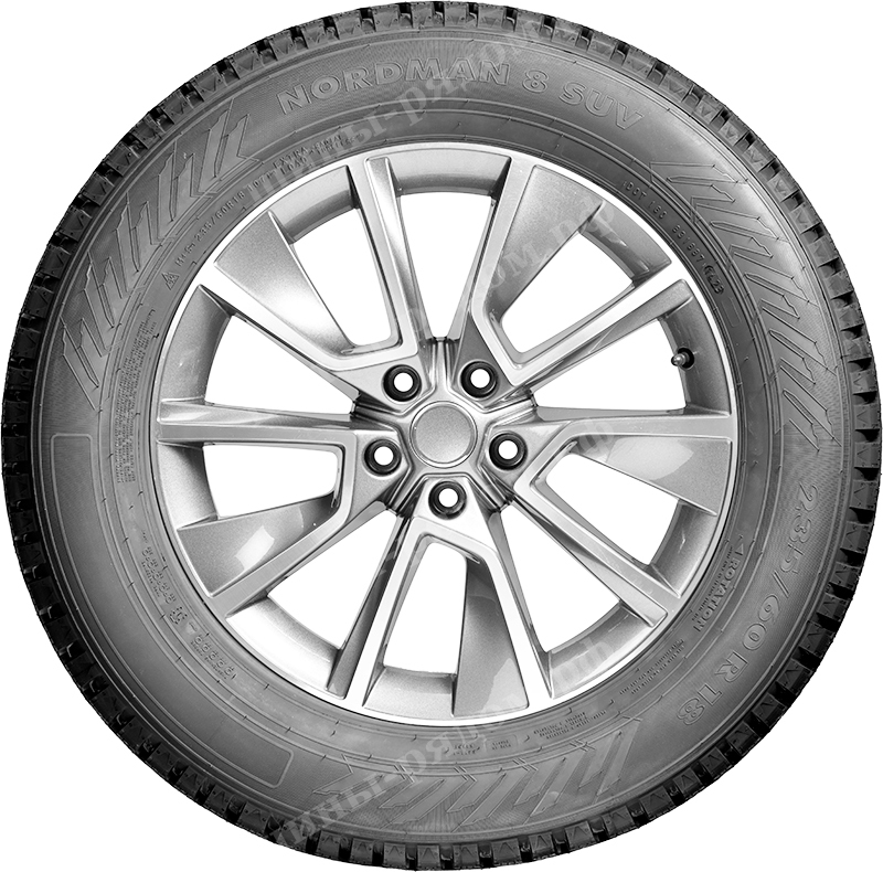 Покрышка в SUV исполнении на колесном диске 