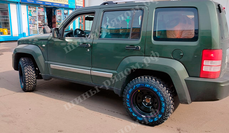 УАЗ №96B (Off Road) + Maxxis Bighorn MT-764 + Jeep Cherokee. 
