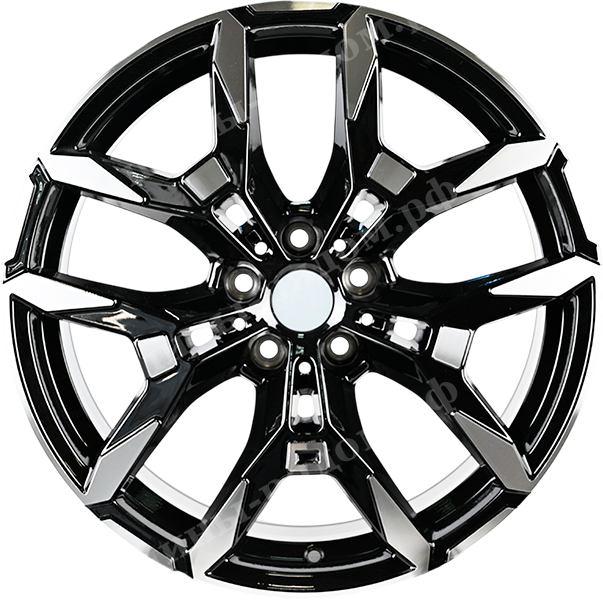 Gloss Black Machine Face 