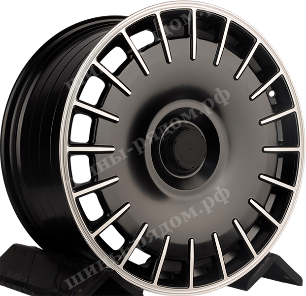 Matt Black Machined Lip 