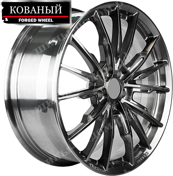 Brusched Gloss Black 
