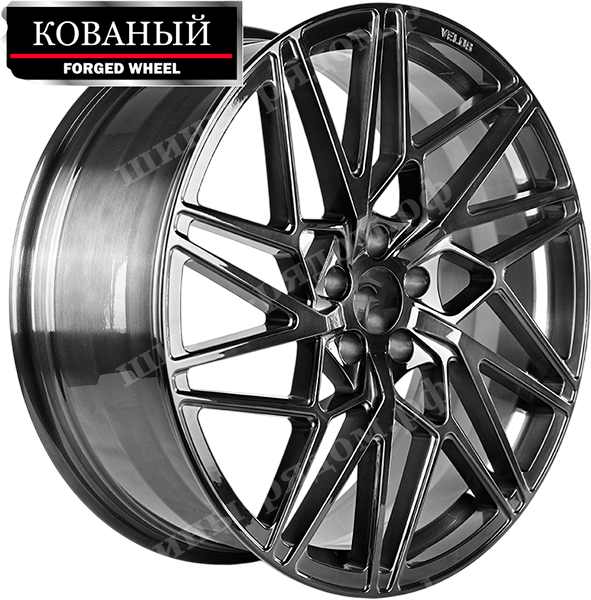 Brusched Gloss Black 