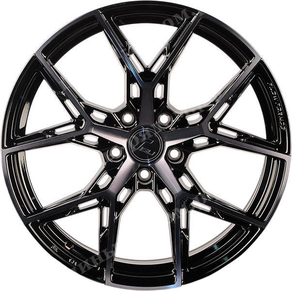 Black Face Machined With Black Coat. 