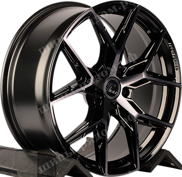 Black Face Machined With Black Coat. 