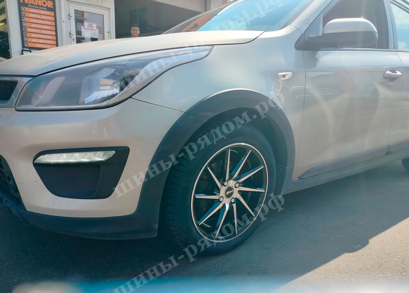 X-Race H-03 + Ikon Tyres Character Eco + Kia Rio X-Line. 